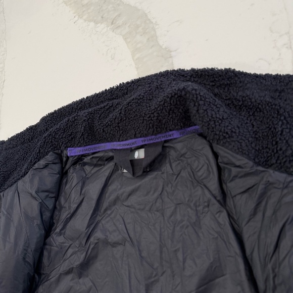 Free People Movement Vagabond Fleece Bomber Jacket Women’s XS Purple Packable - Picture 8 of 11